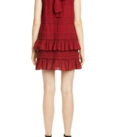 Perfect Condition LA VIE REBECCA TAYLOR CELIA CHECK DRESS - Picture 2 of 3